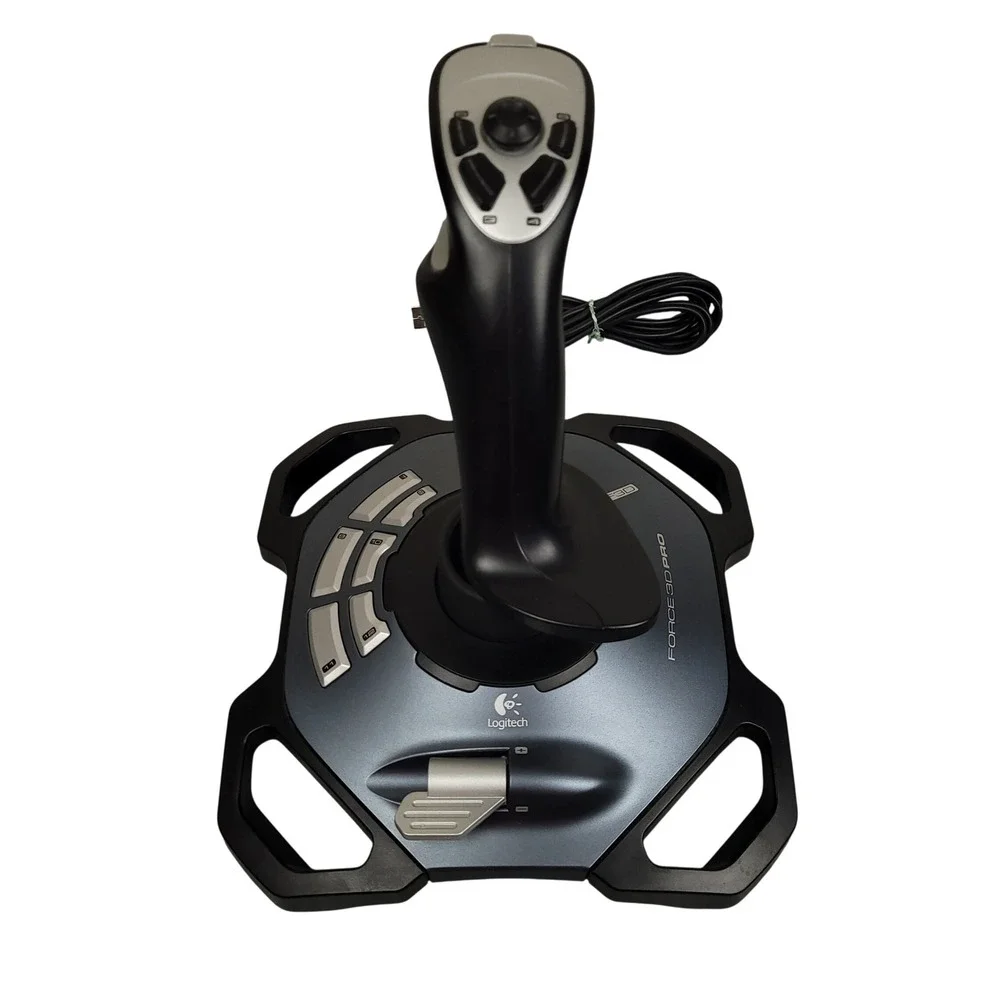 Logitech Force 3D Pro + Saitek Cyborg Gold Joystick Bundle For Parts Or Repair